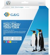 G&G Huismerk Inktcartridge Alternatief voor Epson 26XL - multipack