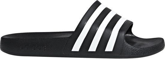 Adidas slippers Adilette - UK 12 (maat 47) - zwart/wit | bol.com