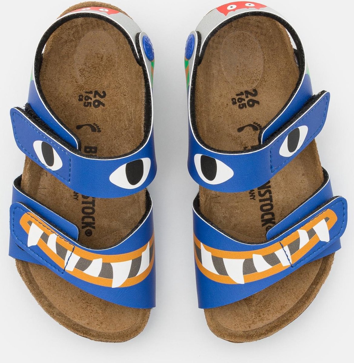 Birkenstock Palu Kids Monster Ultra Smal Blauw