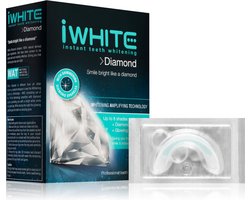 iWhite Diamond Whitening Kit met 10 mondstukken - voor een stralend witte glimlach met natuurlijk glow effect, gemakkelijk thuis gebruik, na 20 minuten het eerste resultaat