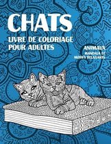 Livre de coloriage pour adultes - Mandala et motifs relaxants - Animaux - Chats