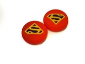 Thumb Grips | Thumb Sticks | Gaming Thumbsticks | Geschikt voor Nintendo Switch & Lite | 1 Set = 2 Thumbgrips | S | Rood