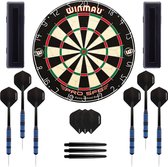 Dragon Darts Impact set – dartbord – 2 sets - dartpijlen – dart shafts – dart flights – Winmau PRO SFB dartbord – Winmau dartbord