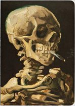 Head of a Skeleton with a Burning Cigarette