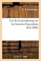 Loi du Luxembourg sur les brevets d'invention