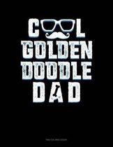 Cool Goldendoodle Dad: Two Column Ledger