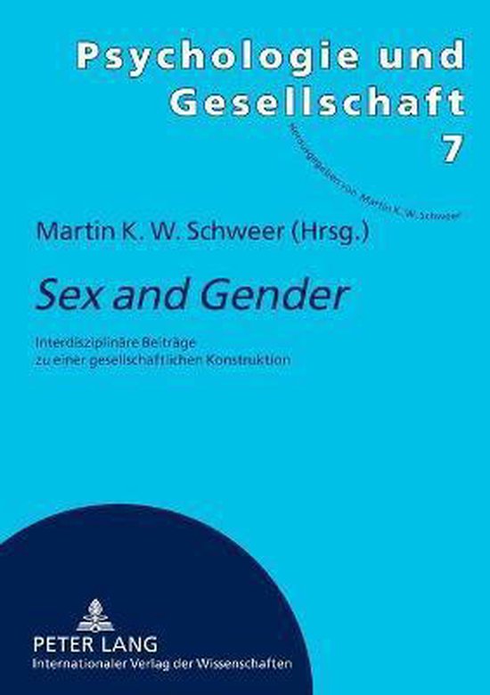 Sex and Gender - cover
