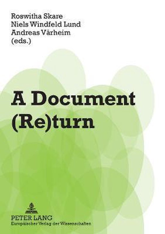 A Document (Re)turn - cover