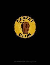 Casket Club: Graph Paper Notebook - 0.25 Inch (1/4) Squares