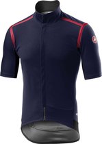 Castelli Gabba Ros Fietsjack - Maat XXXL  - Mannen - donker blauw/rood