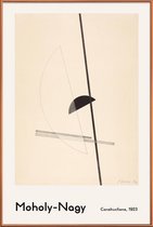 JUNIQE - Poster met kunststof lijst László Moholy-Nagy - Constructions