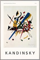 JUNIQE - Poster met kunststof lijst Kandinsky - Small Worlds -20x30