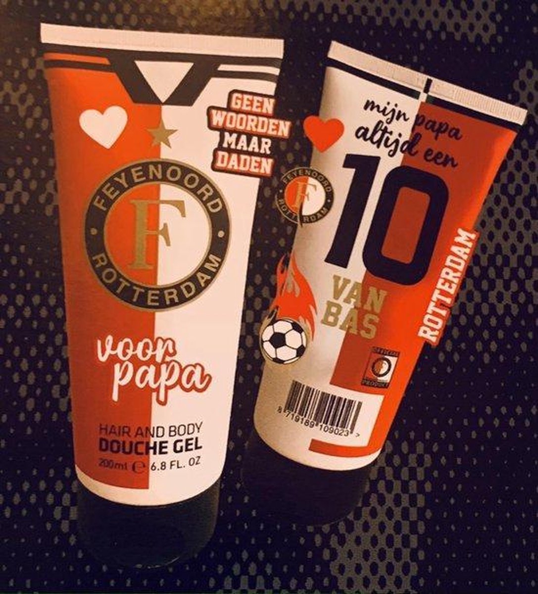 Vaderdag Geschenkset Feyenoord | Douchegel | Stickers Feyenoord | Feyenoord  Strandbal... | bol
