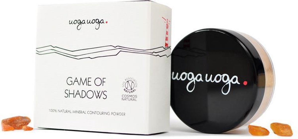 Uoga Uoga 100% Natural Mineral Contouring Powder. Game Of Shadows No. 647