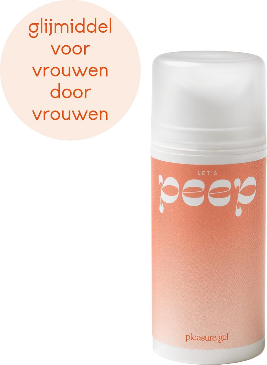 Goedkoopste Let's Peep glijmiddel - Vrouw - Waterbasis - Veilig voor toys, latex en condooms - Ongeparfumeerd, Smaakloos, Geen residu - 100ml - Het perfect cadeau voor onder de lakens