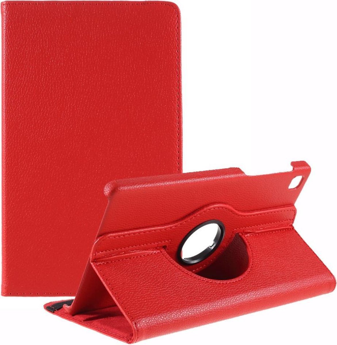360 Rotating Case - Samsung Galaxy Tab A7 Lite Hoesje - Rood