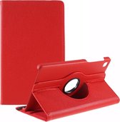 360 Rotating Case - Samsung Galaxy Tab A7 Lite Hoesje - Rood