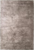 Wasbaar viscose vloerkleed - Vive Taupe 80x150cm