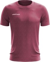 Jartazi T-shirt Premium Heren Katoen Donkerroze Maat Xxl