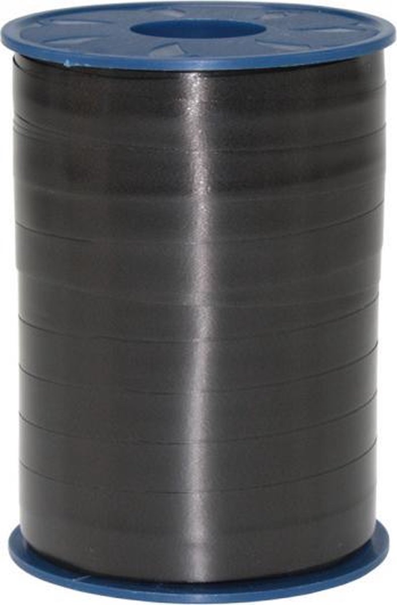 Zwart Cadeaulint  10 mm.