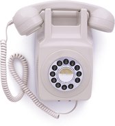 GPO 746WALLPUSHIVO - Muurtelefoon retro jaren ‘70, druktoetsen, ivoor