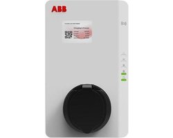 ABB Terra Wallbox AC EV Laadstation RFID, LCD Display, 4G Connectiviteit 4G, MID certificering (SKU: 6AGC081281)