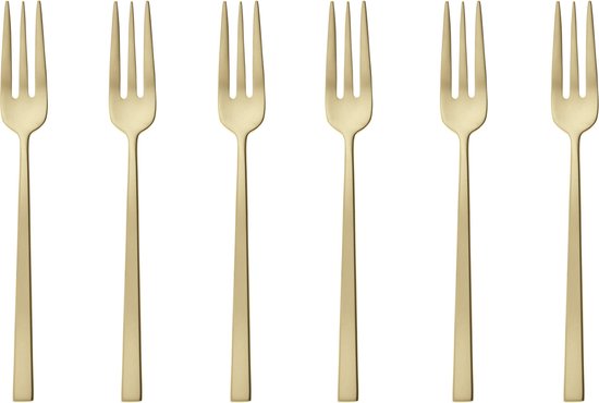 Sambonet Fourchettes à Sambonet Rock Champagne 6 Pièces