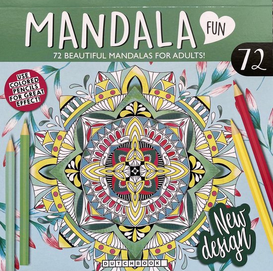 Livre de coloriage Mandala pour adultes avec 72 pages à colorier | bol.com