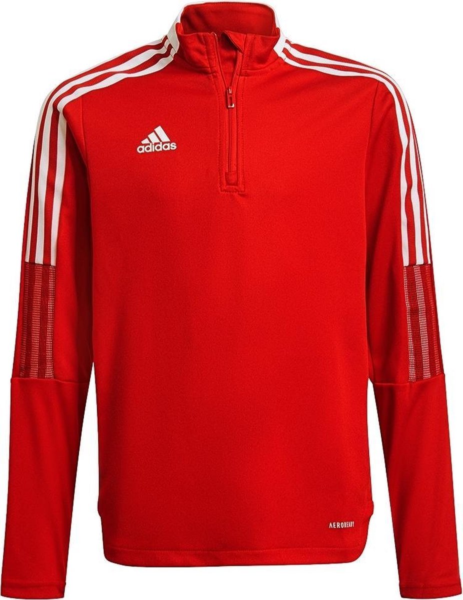 Adidas Tiro 21 Ziptop Kinderen - Rood | Maat: 164