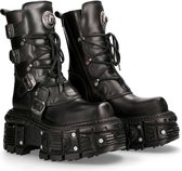 New Rock Plateau Laarzen -39 Shoes- M-TANK373-S1 Zwart