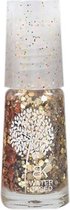 Waterbasis Nagellak Glitters Goud (Grof)