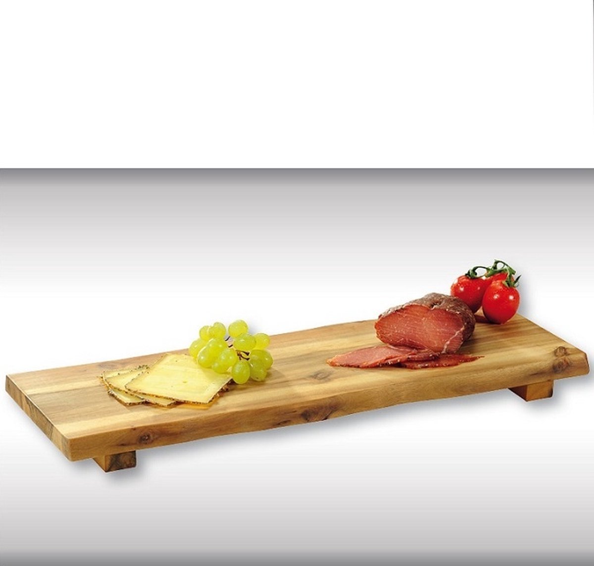 eyepower XL Houten Snijplank - 50x35x2 cm Bamboe Snij Plank Hout Keukenplank Trancheerplank