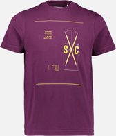 Silvercreek  Fleet Tech T-shirt  Mannen Purple Dark