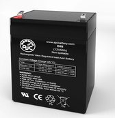 Vision CP1245H 12V 5Ah Lood zuur vervangingsaccu