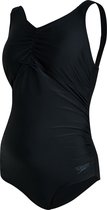 Speedo Essential U-Back Zwangerschapsbadpak Dames - Zwart - Maat XL