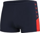 Speedo Boom Logo Splice Aquashort Heren - Marine Oranje - Maat 8