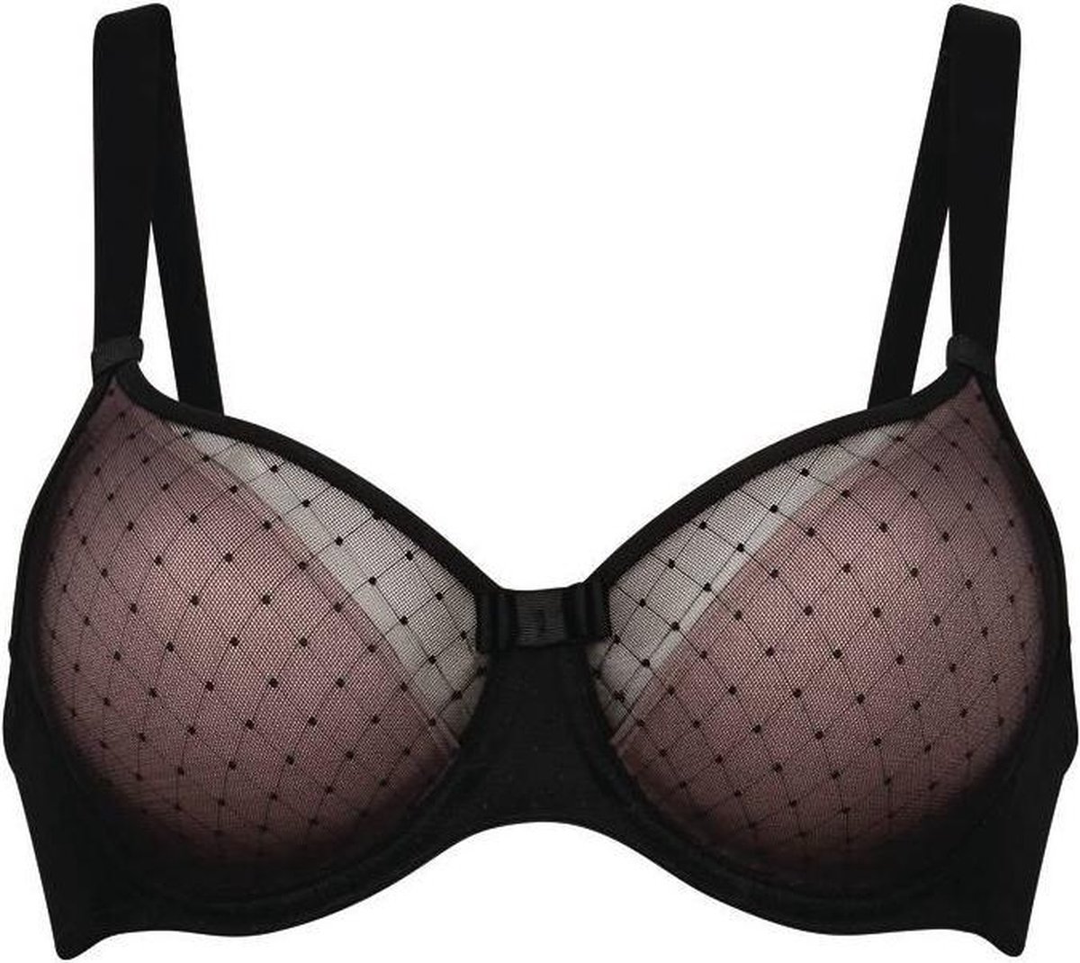 RosaFaia Beautyfull Eve Beugel Bh 5209 001 Zwart - maat EU 80D / FR 95D