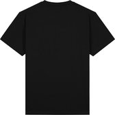 Malelions Men Regular Basic T-Shirt - Black/White
