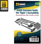 1:35 AMMO MIG 8134 WWII German Tools for Tiger I Resin onderdeel