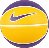 Nike BasketbalKinderen en volwassenen - geel/paars/wit