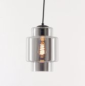 Hanglamp Highlight Fantasy - rookglas smoke - 23cm hoog 17cm diameter