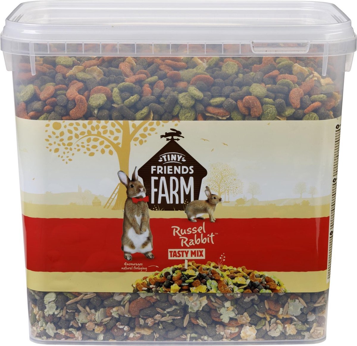 Tiny Farm Friends gemengd konijnenvoer - 4 kilo -
