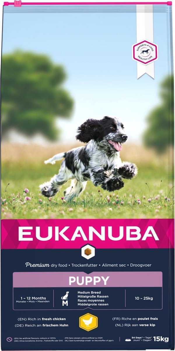 Eukanuba Dog Puppy & Junior Medium