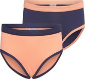 Beeren 2-Pck Mix&Match M. Slip Mix Zalm/D.Blauw 170/176