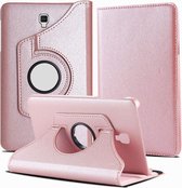 Samsung Tab A 10.5 Hoesje - Draaibare Tab A 10.5 Hoes Case Cover voor de Samsung Galaxy Tablet A (2018) - 10.5 inch - Rose Goud