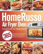 HomeRusso Air Fryer Oven Cookbook for Beginners