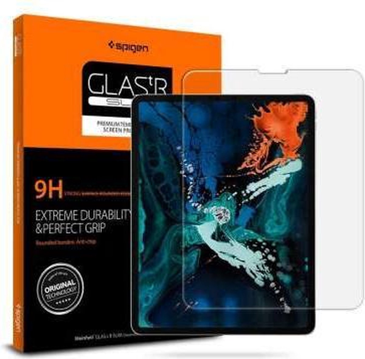 Spigen - Apple iPad Pro 12.9 2020/2021 - Tempered Glass - Transparant