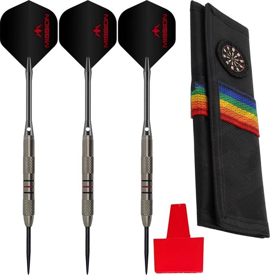 Darts Set Shadow Special Edition - dartpijlen – dart shafts – dart flights – dartpijlen 24 gram – 90% - Tungsten dartpijlen