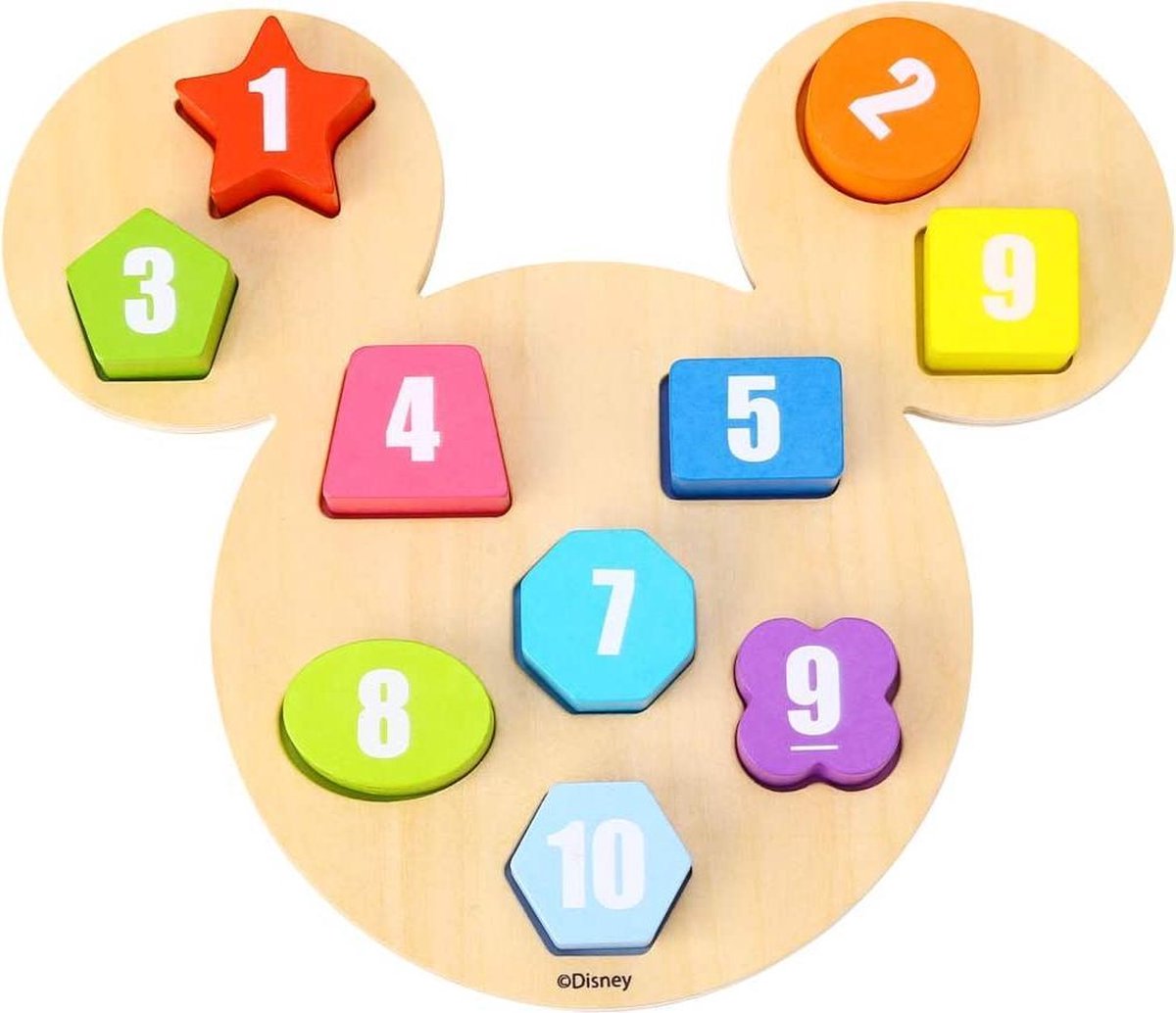 Disney Vormenpuzzel Mickey Mouse Junior 9 X 12 Cm 11-delig