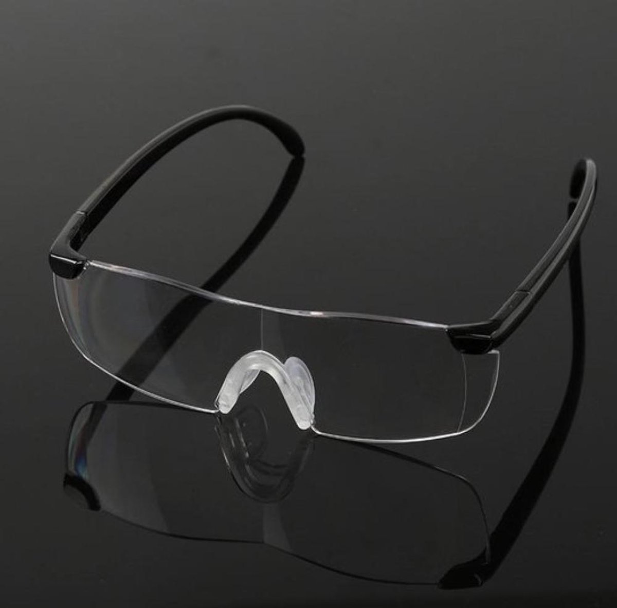 Vergrootglas bril - loepbril - 160% vergrotend - extreem helder glas voor perfect zicht - Bril met vergrotende functie - vergrootbril - bril- - geen m
